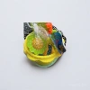 Children's beach toys: PU sandbag balls, hula hoops, throwing rings, 14cm hollow Specification image